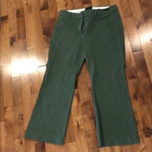 J. Crew Teddie cropped trousers